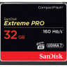 Карта памяти SanDisk CompactFlash 32GB Extreme Pro 160 Мб/с