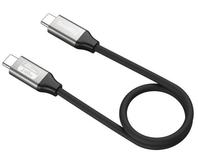 Кабель SmallRig 5073 Type-C Straight 35см (40Гб/с + 240Вт + 8K)
