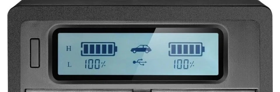 Зарядное устройство двойное для NP-FW50 (состояние 5)