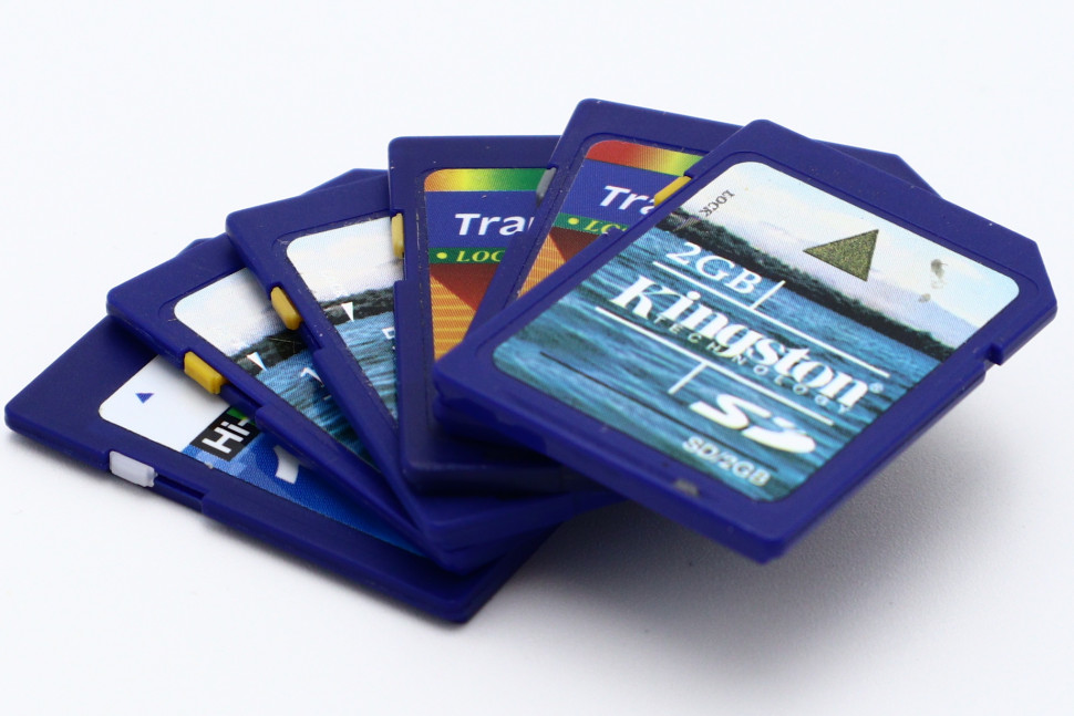 Карты памяти SD 512Mb - 2Gb (б\у)