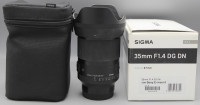 Объектив Sigma AF 35mm f/1.4 DG DN Art Sony E (состояние 5-)