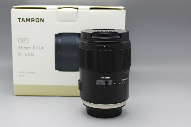 Tamron SP 35 mm f1.4 canon EF(состояние 5-)