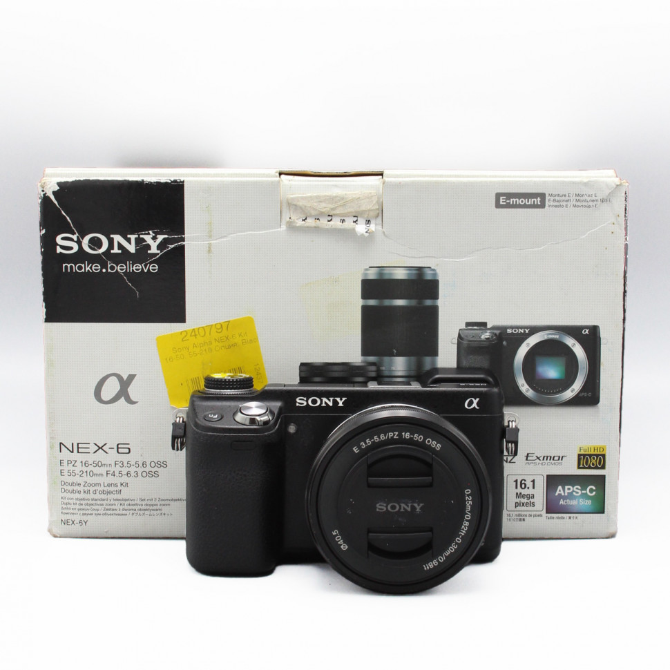 Sony NEX-6 Kit 16-50mm (14500 кадров)