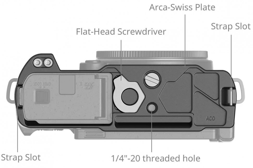 Площадка с рукояткой SmallRig 4517 L-Shape Handle для Panasonic LUMIX S9