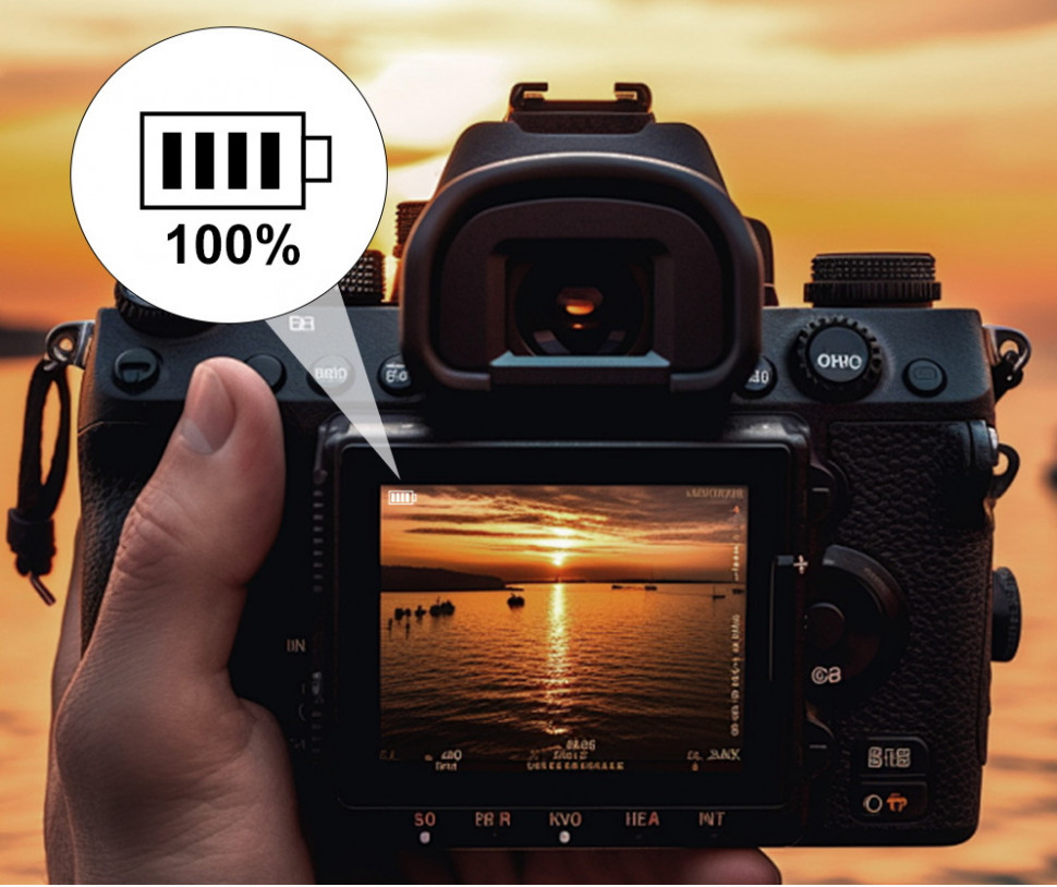 Аккумулятор KingMa NP-FZ100 с портом зарядки Type-C  2600mAh