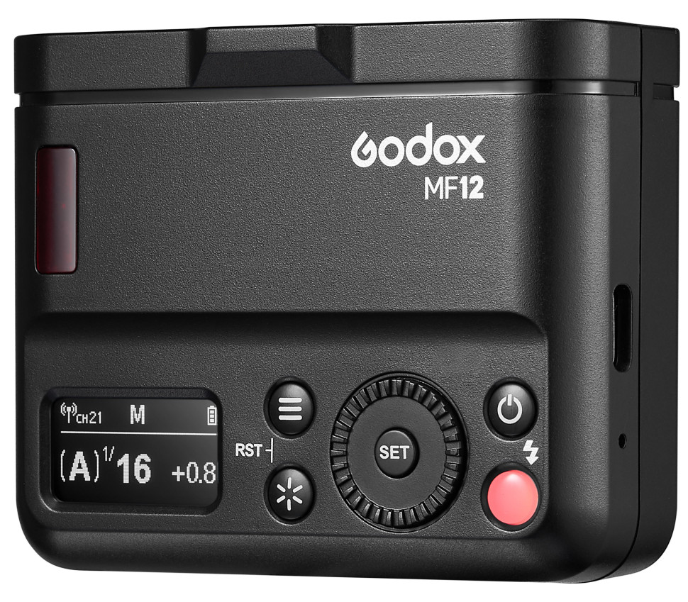 Комплект импульсных осветителей Godox MF12-DK3 для макросъемки