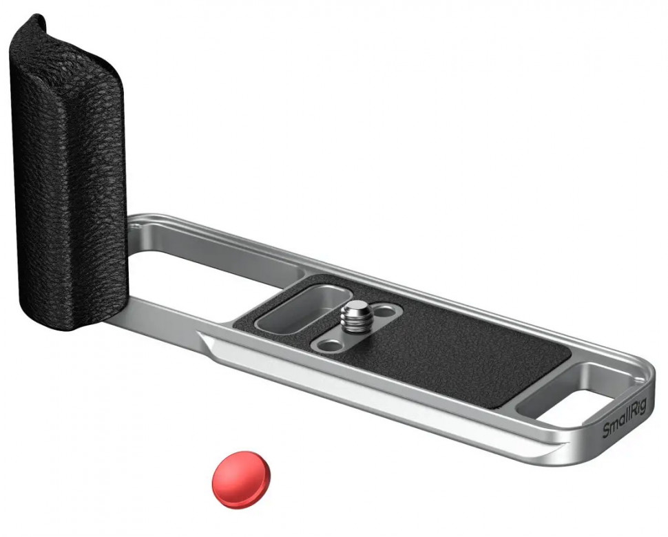 Площадка с рукояткой SmallRig 5447 Silicone Handle для Fujifilm X-E5 Серебро