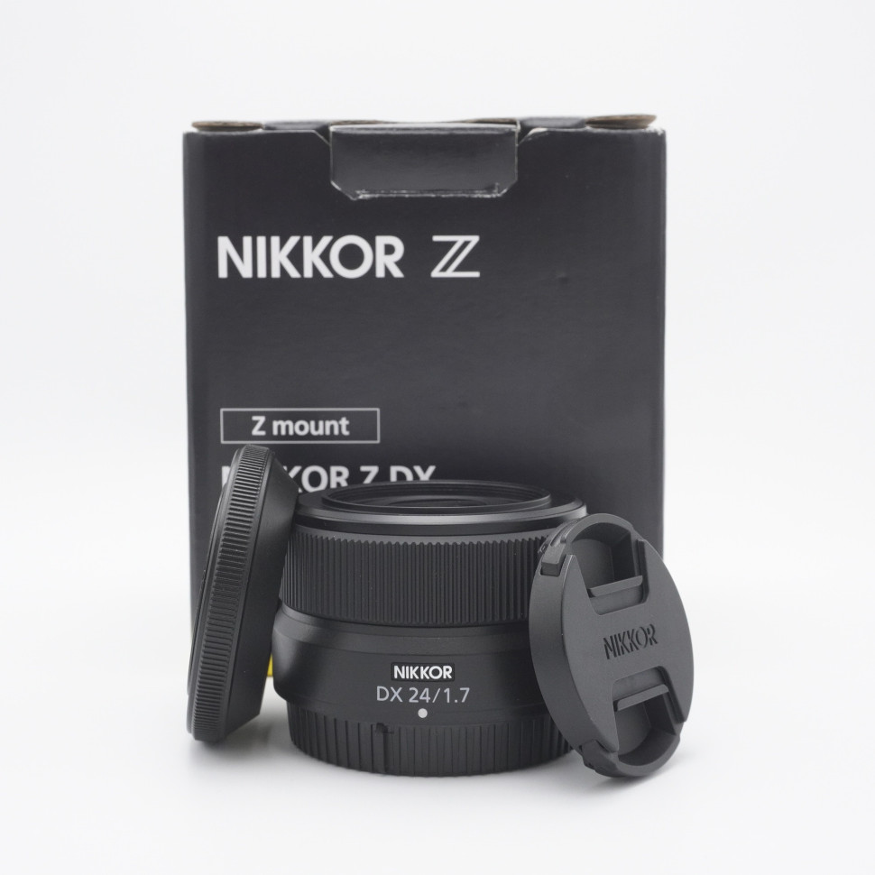 Nikon Nikkor Z DX 24mm F/1.7 (Like new)