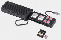 Фотоаксессуары PGYTECH CreateMate High-speed Card Reader Case, кейс для карт памяти со встроенным ка