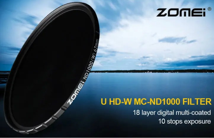 Zomei HD Ultra Slim Pro ND1000 82mm