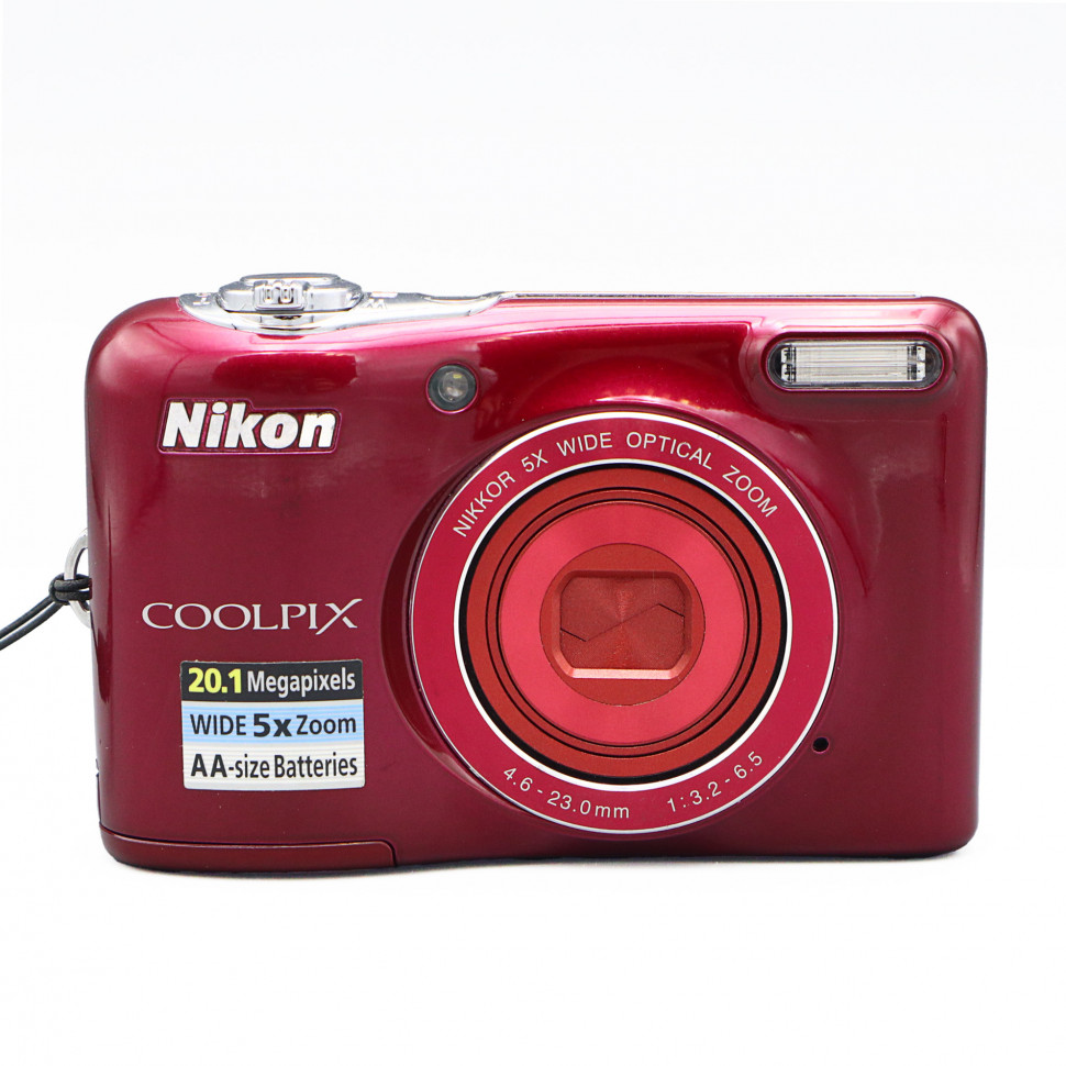 Nikon L32 красный