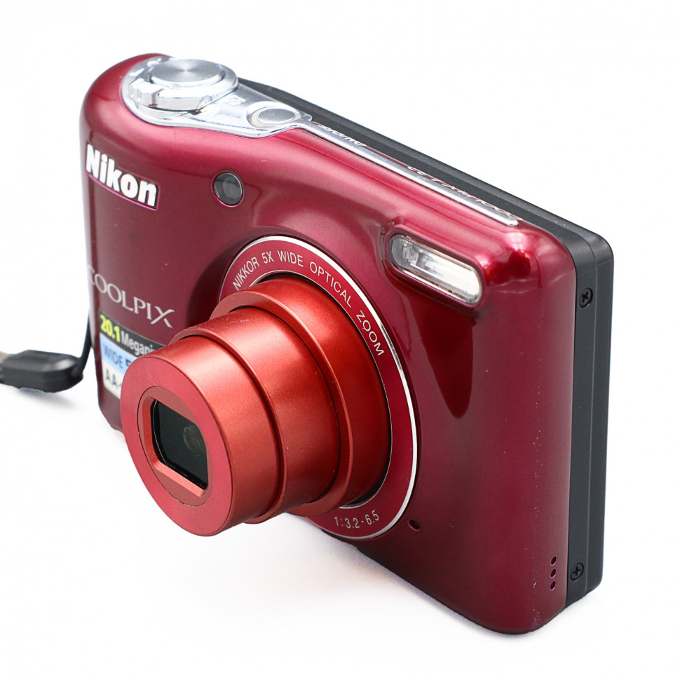 Nikon L32 красный