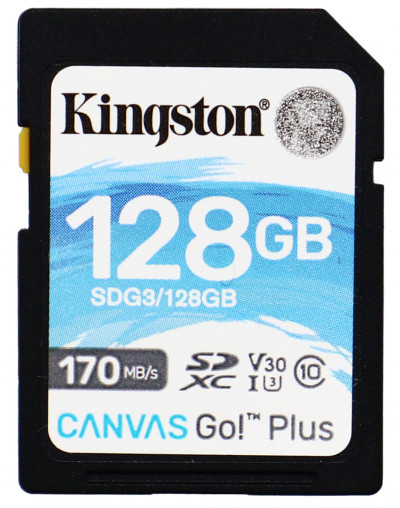 Kingston Canvas Go Plus SDHC 128Gb 170x
