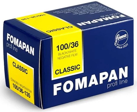 Фотопленка Foma PAN 100 Classic 135, 36 кадров