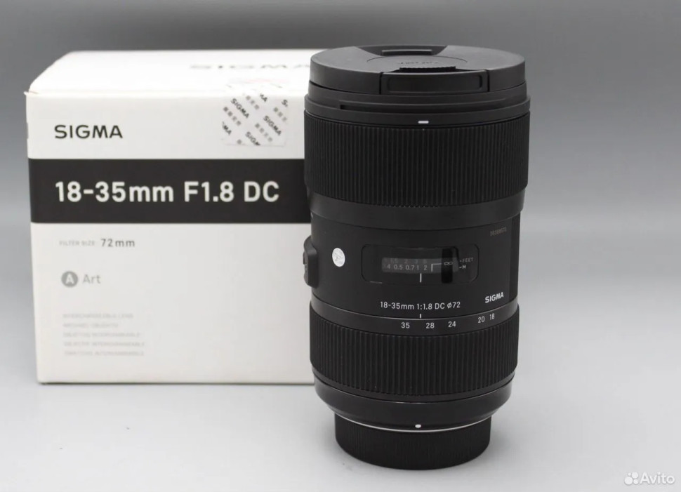 Sigma 18-35mm 1.8 Art Nikon F (like new)