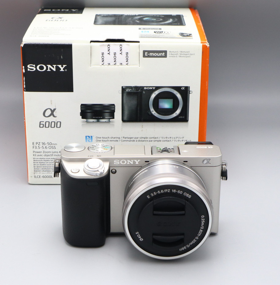 Sony A6000 Kit 16-50mm  f/3.5-5.6 PZ OSS (6.600 кадров)