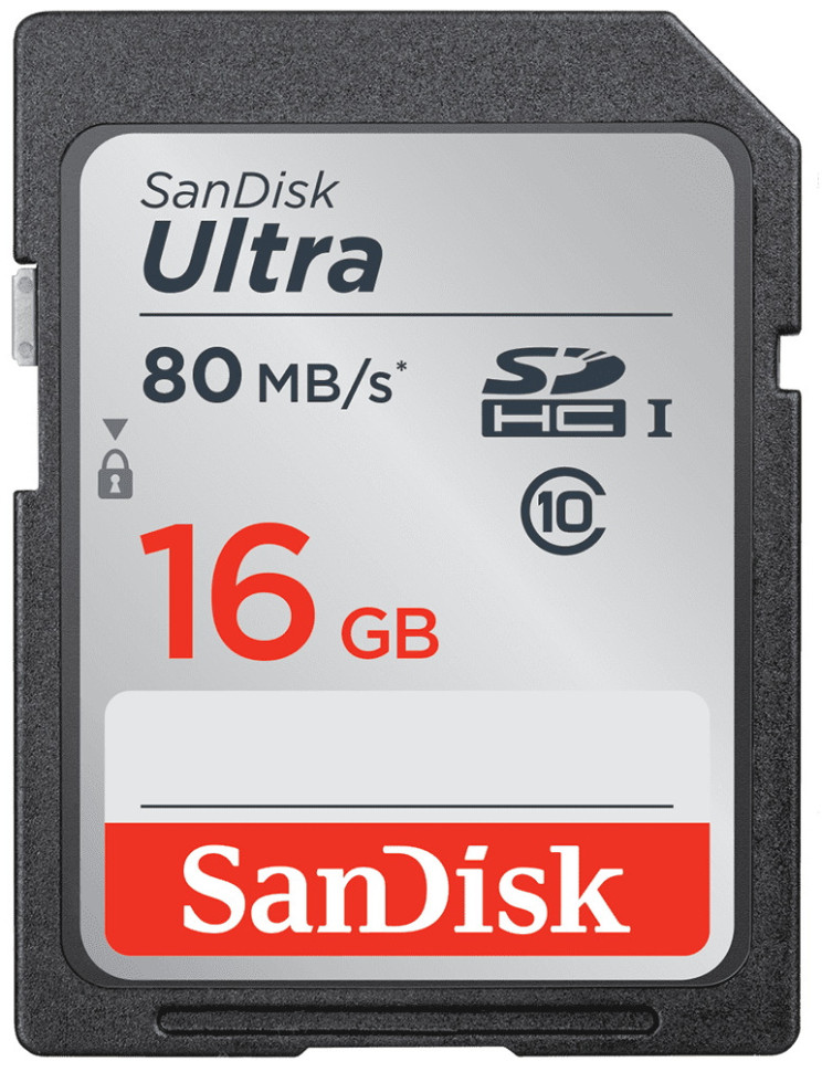 SanDisk Ultra SDHC 16Gb