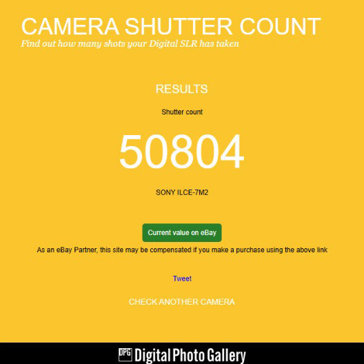 Sony A7 II (50.000 кадров)