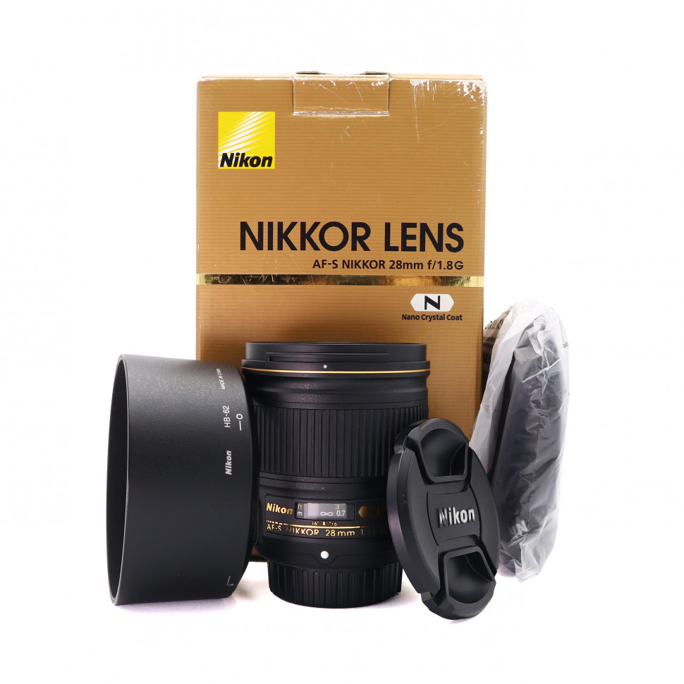 Nikon Nikkor AF-S 28mm F 1,8 G (сост 5-)