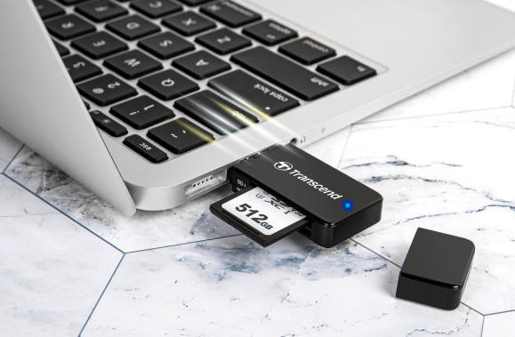 Карт-ридер Transcend RDF5 USB3.0, черный