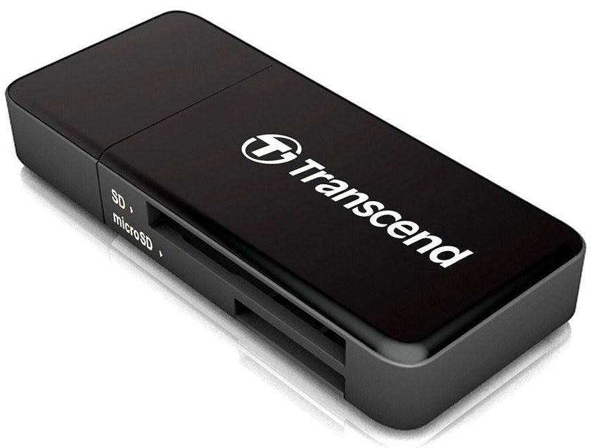 Карт-ридер Transcend RDF5 USB3.0, черный