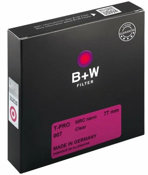 Фотофильтр B+W T-Pro 007 Clear MRC nano 62 мм