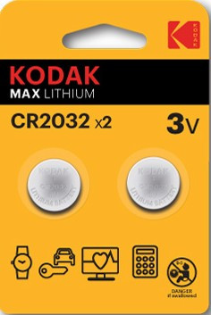 Батарейка Kodak CR2032-2BL