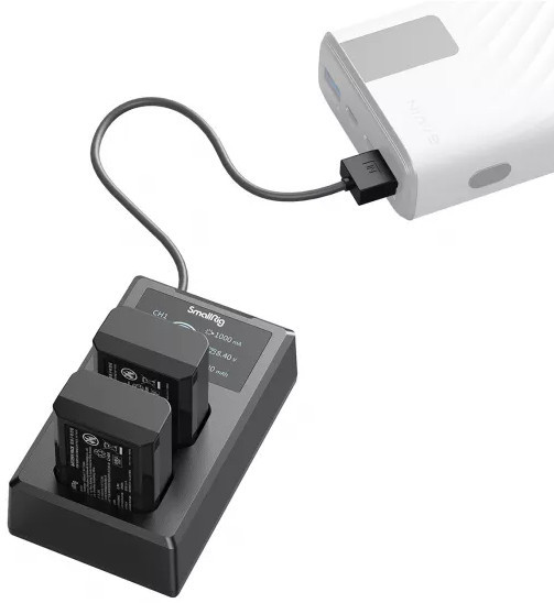 2 аккумулятора NP-FW50 + зарядное устройство SmallRig 3818