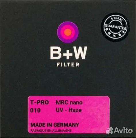 Фотофильтр B+W T-Pro 010 UV-Haze MRC Nano 72 mm