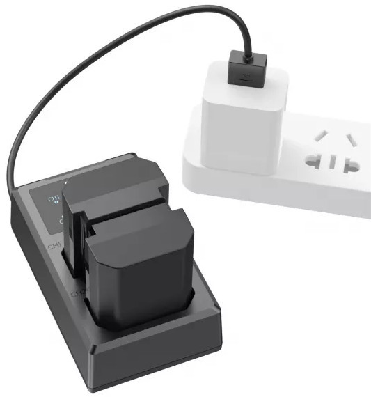2 аккумулятора NP-FZ100 + зарядное устройство SmallRig 3824B