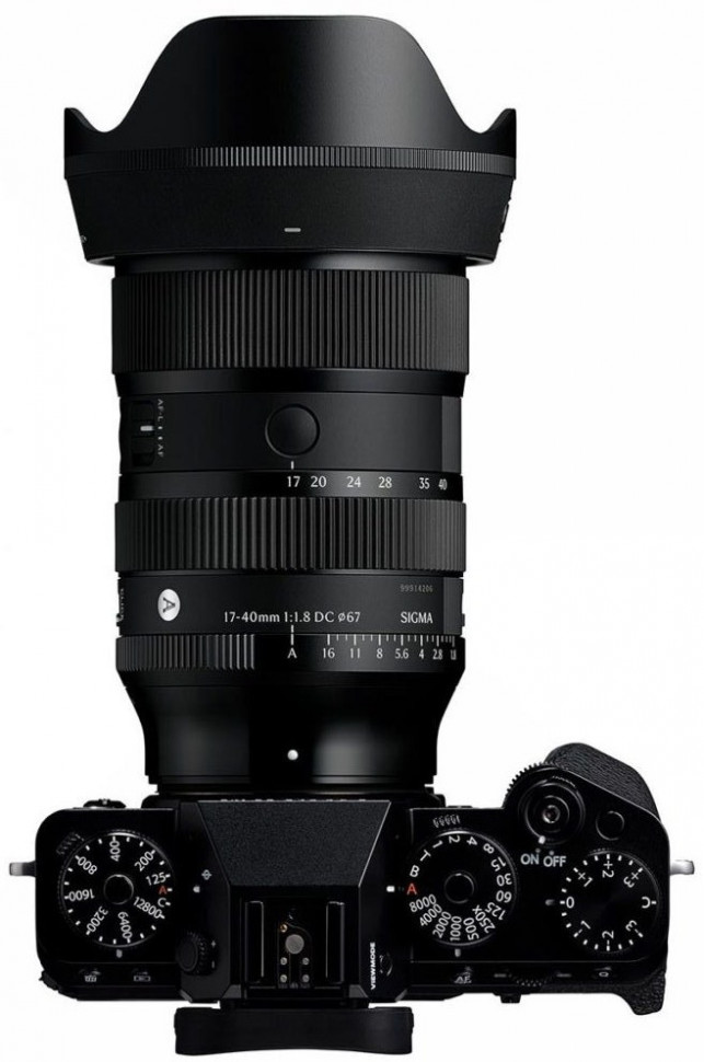 Sigma 17-40mm f/1.8 DC Art Lens for Fujifilm X