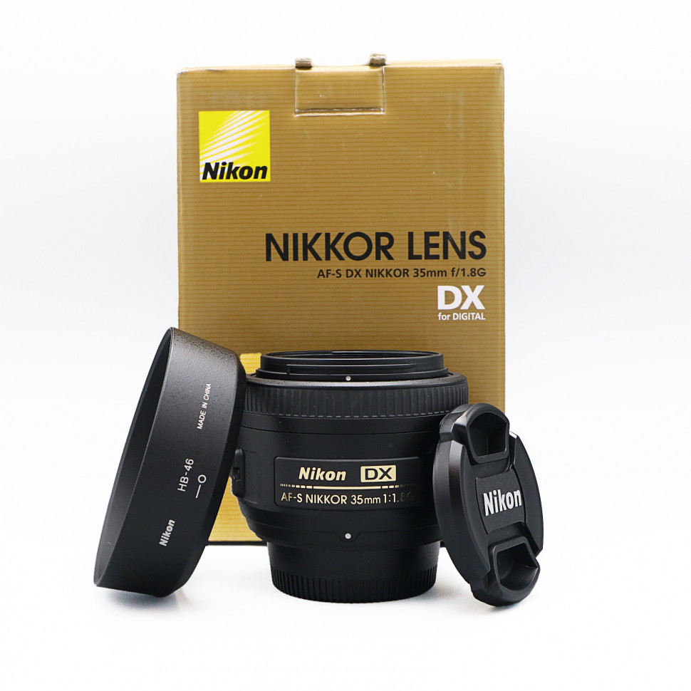Nikon AF-S 35mm f/1.8 G (like new)
