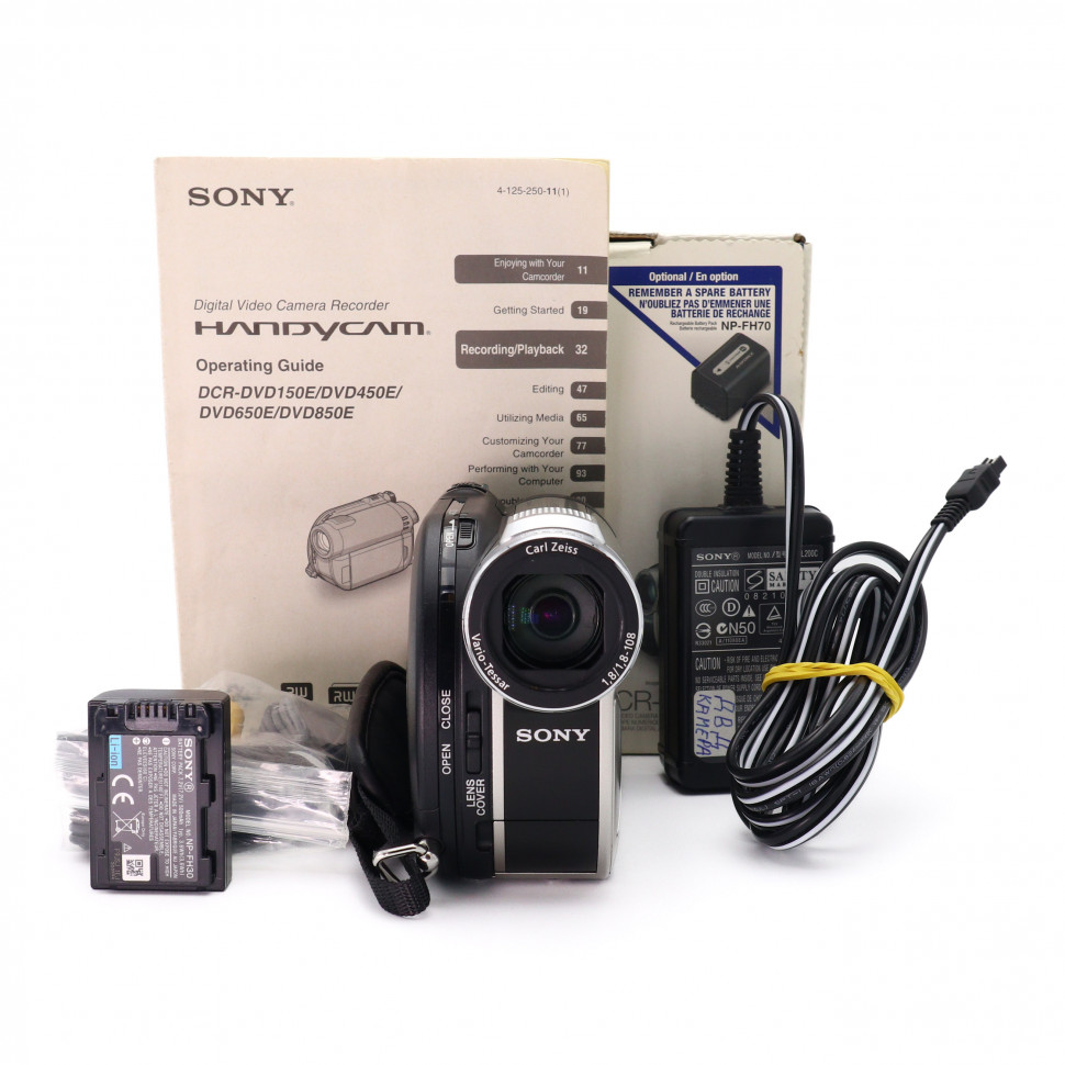 Видеокамера Sony DCR-DVD150e (состояние 5-)