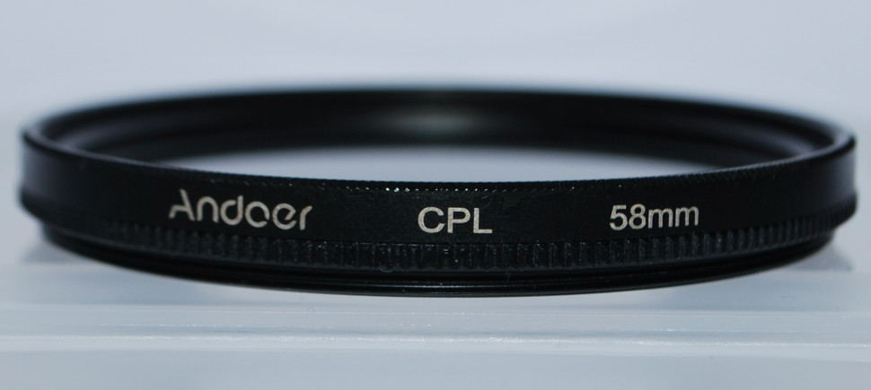 Фотофильтр Andoer CPL 58mm (состояние 3)