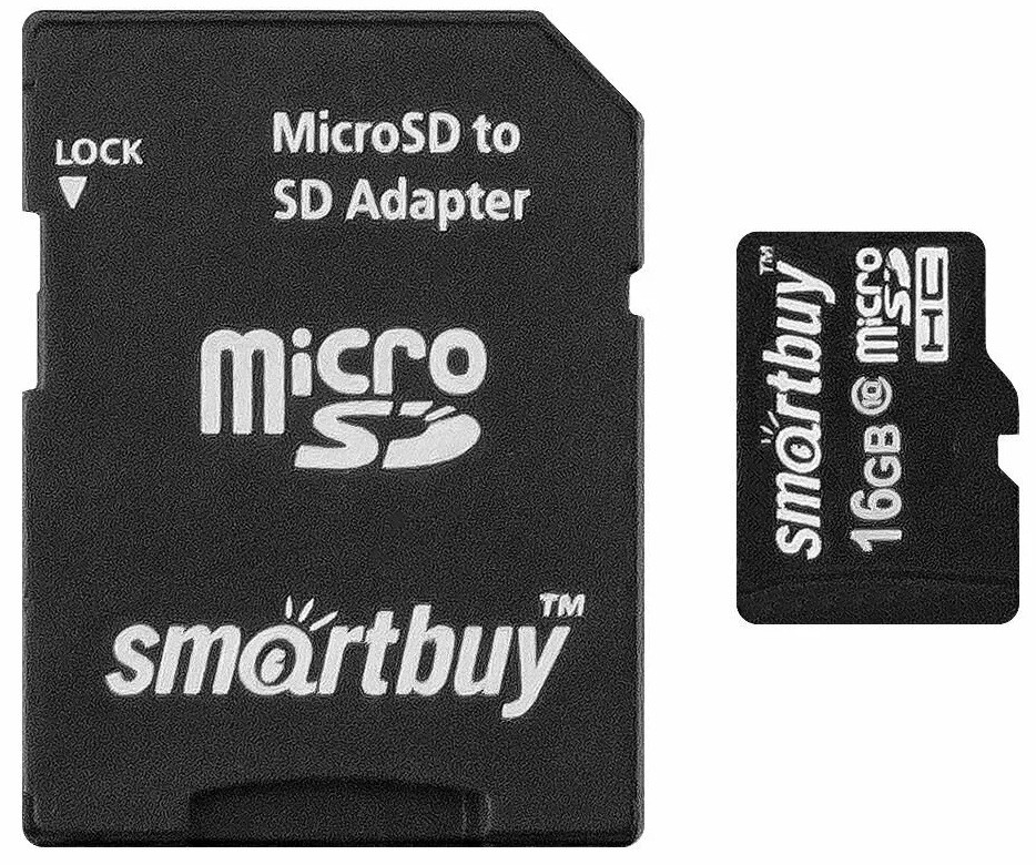 Карты памяти microSD 4Gb - 16Gb (б\у)