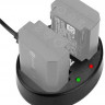 Зарядное устройство двойное KingMa BM015 для аккумуляторов NP-FZ100