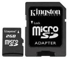 Карты памяти microSD 512Mb - 2Gb (б\у)