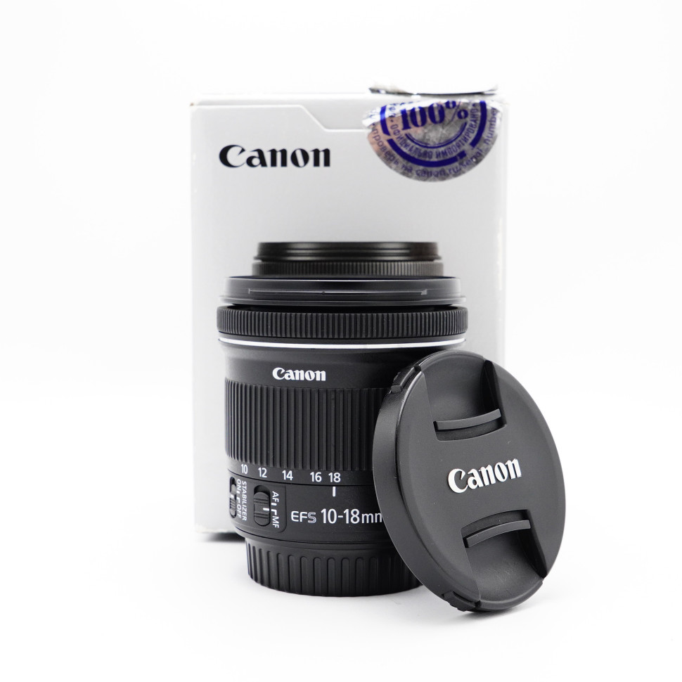 Canon EF-S 10-18mm f/4.5-5.6 IS STM (состояние 5)