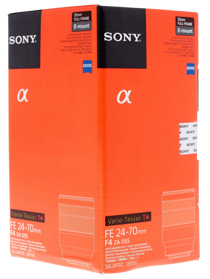 Объектив Sony Zeiss Vario-Tessar T* FE 24-70mm f/4 ZA OSS