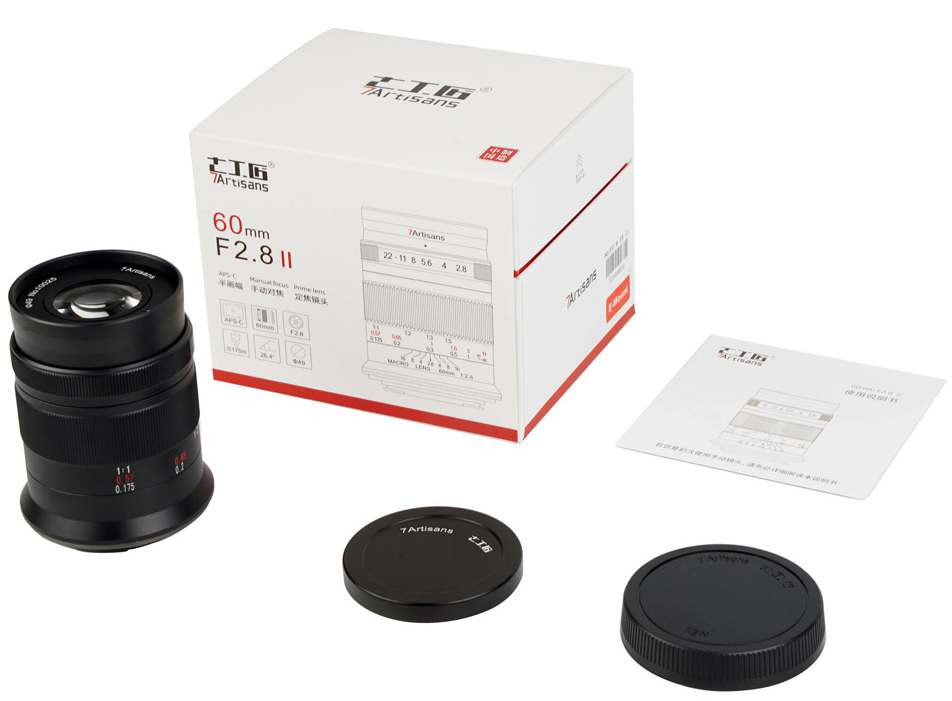 7Artisans 60mm f/2.8 II Macro XF (витринный экземпляр)