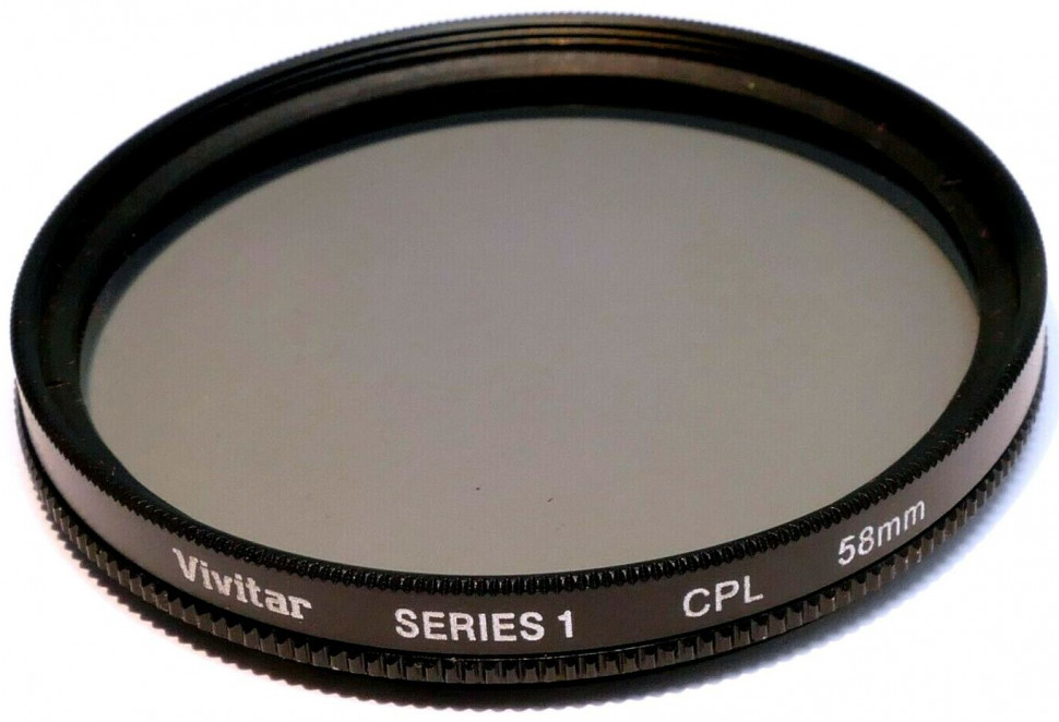 Фильтр Vivitar series1 cpl 58mm (сост. 5-)