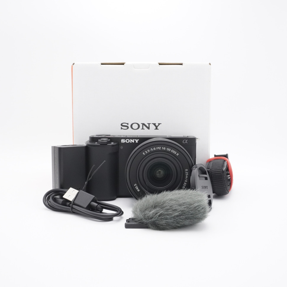 Sony ZV-E10 kit 16-50 OSS II (900 кадров)