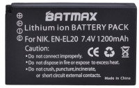 Batmax EN-EL20 (7.4В 1200мАч) Р1000