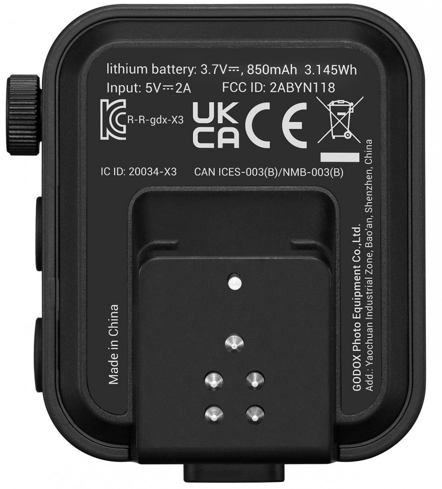 Пульт-радиосинхронизатор Godox X3-C TTL для Canon