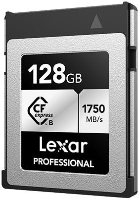 Карта памяти CFexpress Type B 128GB Lexar Professional SILVER Series (R1750/W1300)