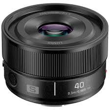 Объектив Panasonic S 40mm f/2 черный