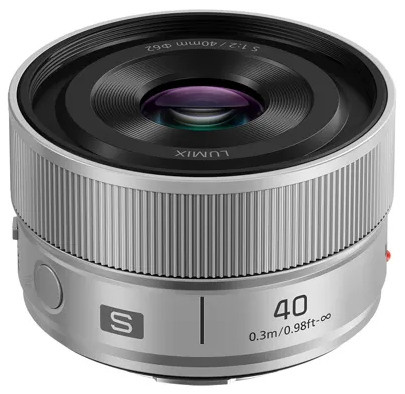 Объектив Panasonic S 40mm f/2 серебристый