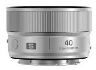 Объектив Panasonic S 40mm f/2 серебристый