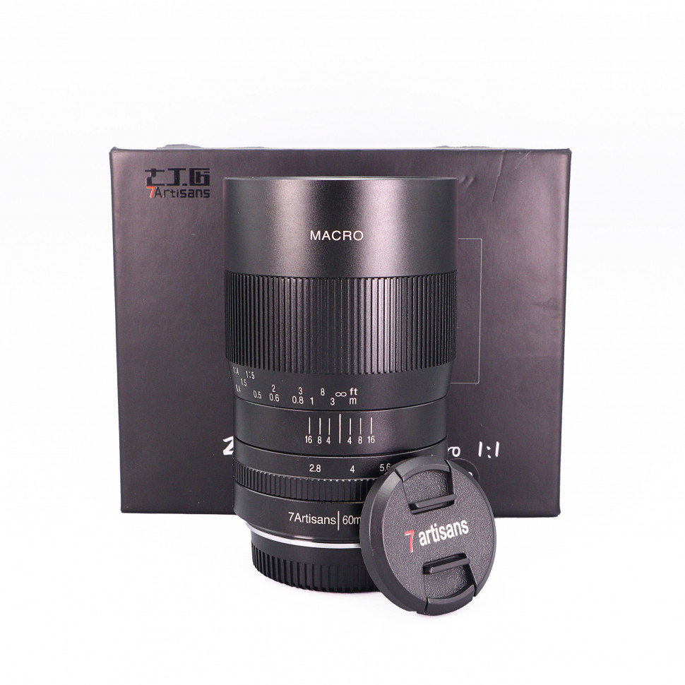 7Artisans 60mm f/2.8 Macro Micro 4/3 (состояние 5-)