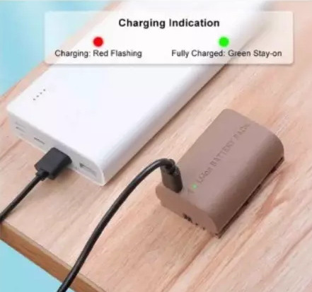 Аккумулятор Kingma LP-E6  1960mAh с портом зарядки Type-C (аналог Canon LP-E6)